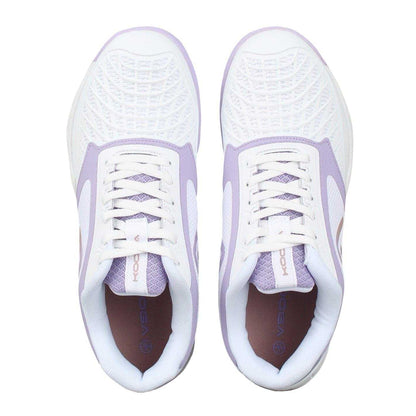 White-Lilac - Lifestyle - KooGa Womens-Ladies Netball Shoes