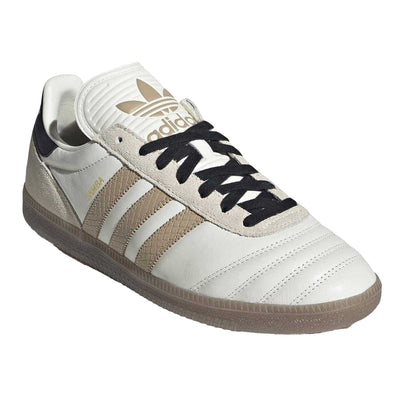 Off White - Pack Shot - Adidas Mens Samba JP Leather Trainers