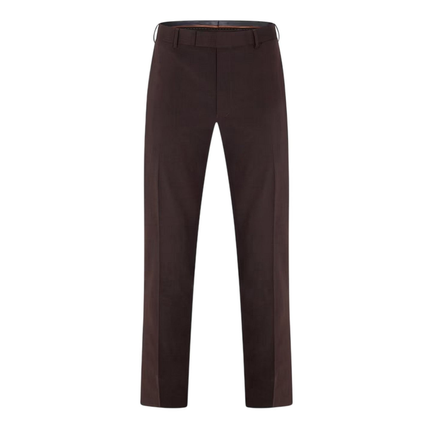 Burgundy - Front - Ted Baker Mens Regular Formal Trousers