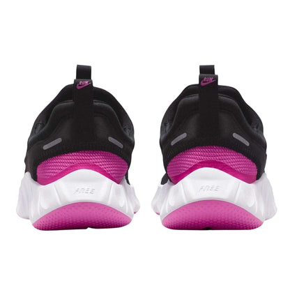Black-Pink - Back - Nike Childrens-Kids Mesh Trainers