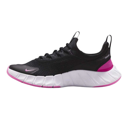 Black-Pink - Side - Nike Childrens-Kids Mesh Trainers