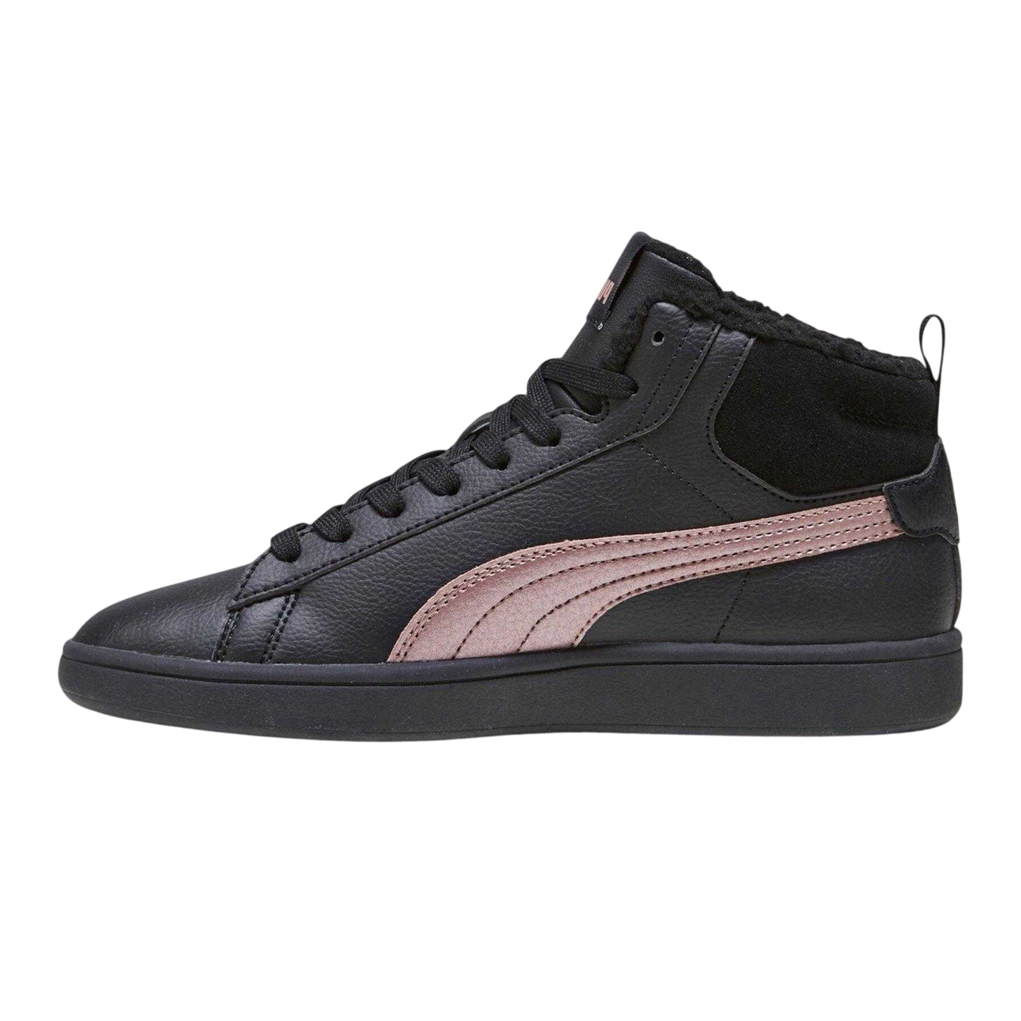 Puma Black - Back - Puma Womens-Ladies Smash Trainers