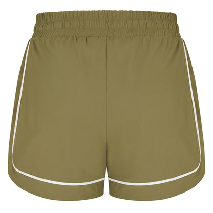Agave Green - Back - Sweaty Betty Womens-Ladies Contrast Piping Gym Shorts