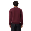 Maroon Red - Back - Lacoste Mens Logo Crew Neck Sweatshirt