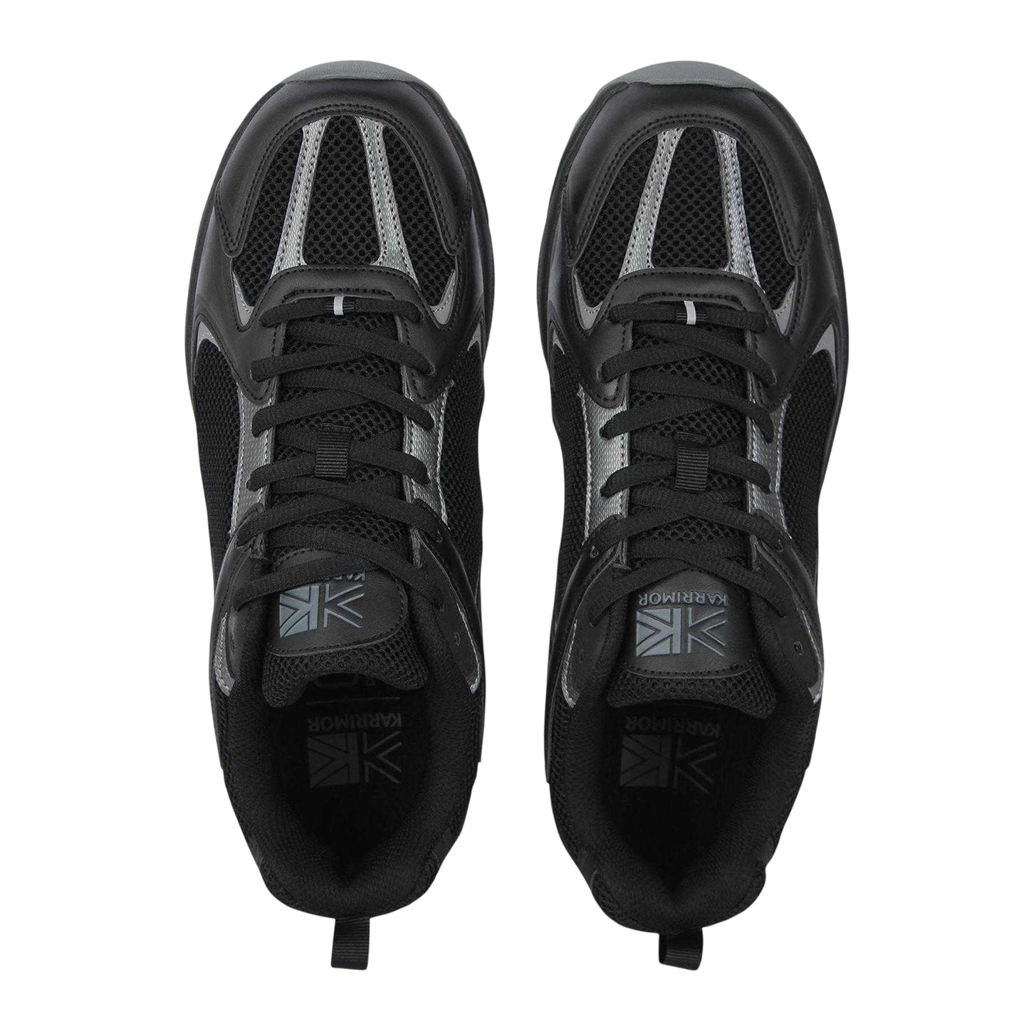 Black - Side - Karrimor Mens Lace Up Trainers
