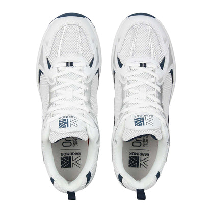 White - Side - Karrimor Mens Lace Up Trainers