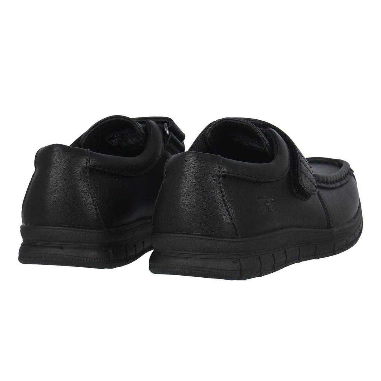 Black - Back - Giorgio Boys Bexley School Loafers