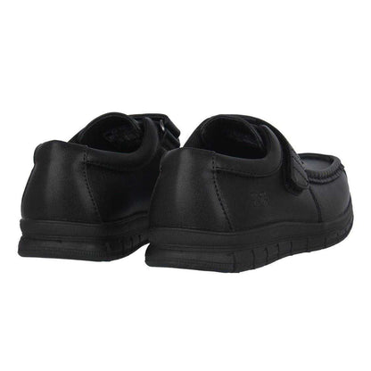 Black - Back - Giorgio Boys Bexley School Loafers