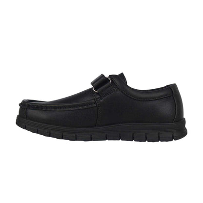 Black - Side - Giorgio Boys Bexley School Loafers