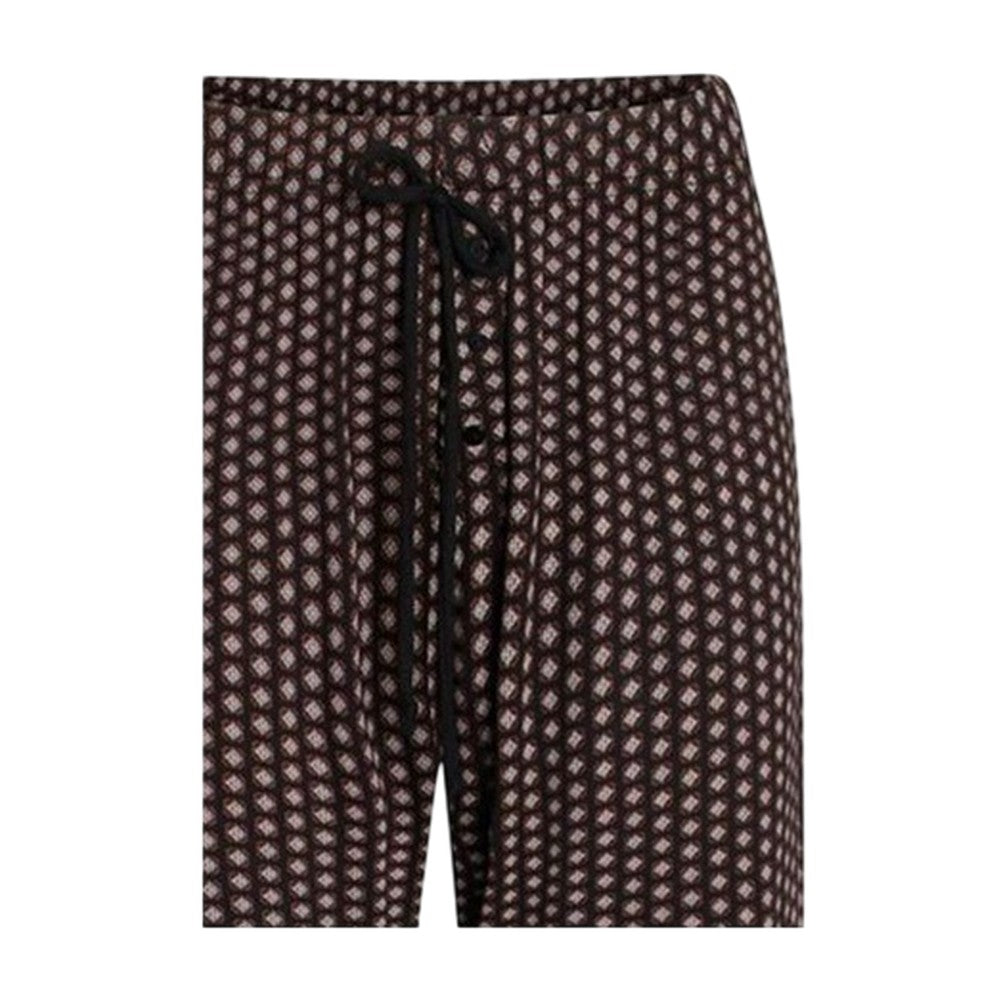Black - Back - CCDK Copenhagen Womens-Ladies Johanne Diamond Pyjama Bottoms