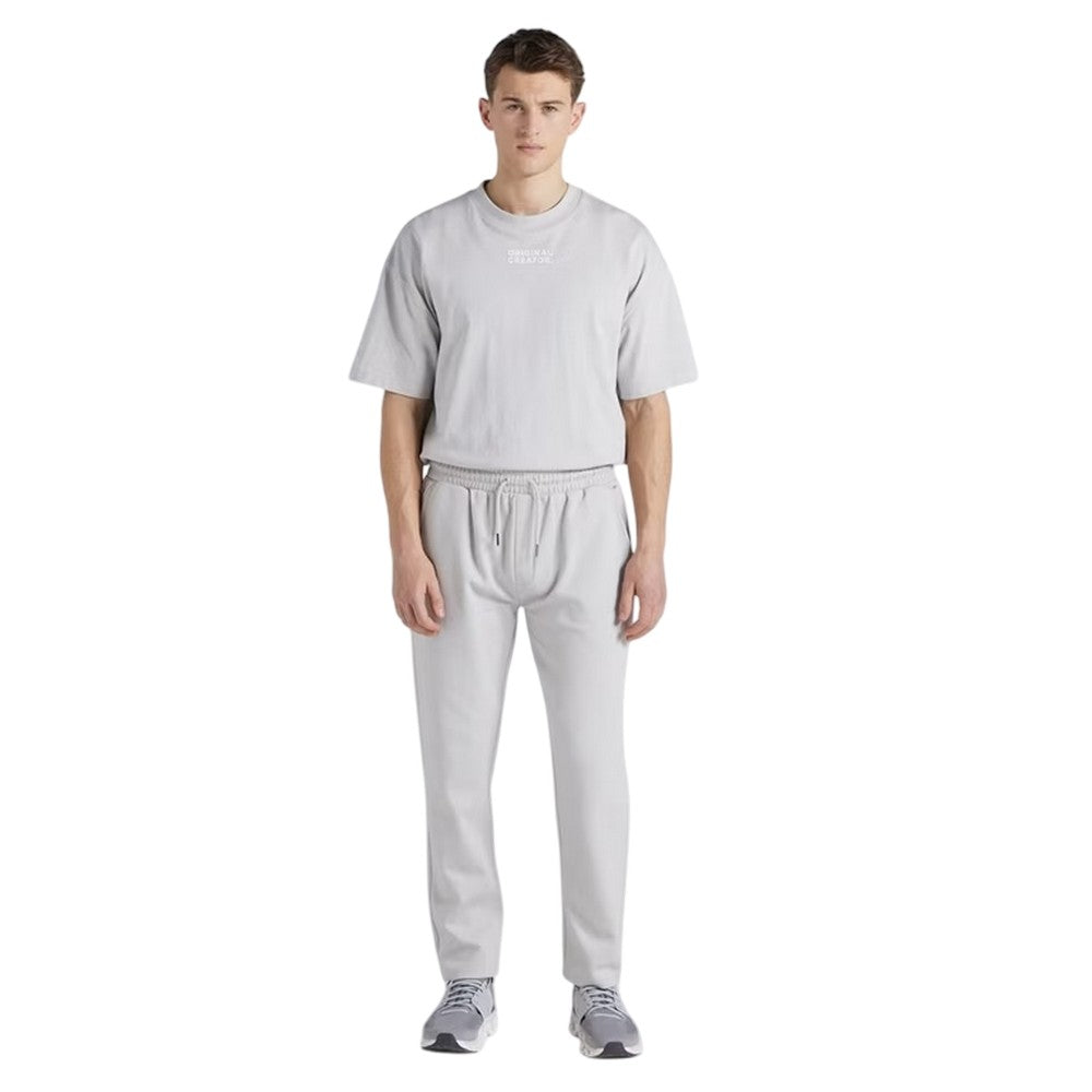 Steel Grey - Side - Original Creator Mens Smart Travel Water Repellent Tapered Joggers