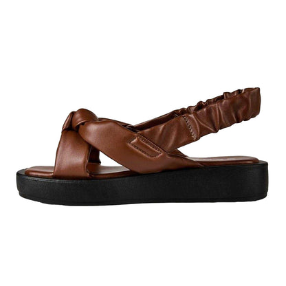 Cove-Green-Taupe Grey - Side - Hi-Tec Mens Tec Fuse Platform Sandals