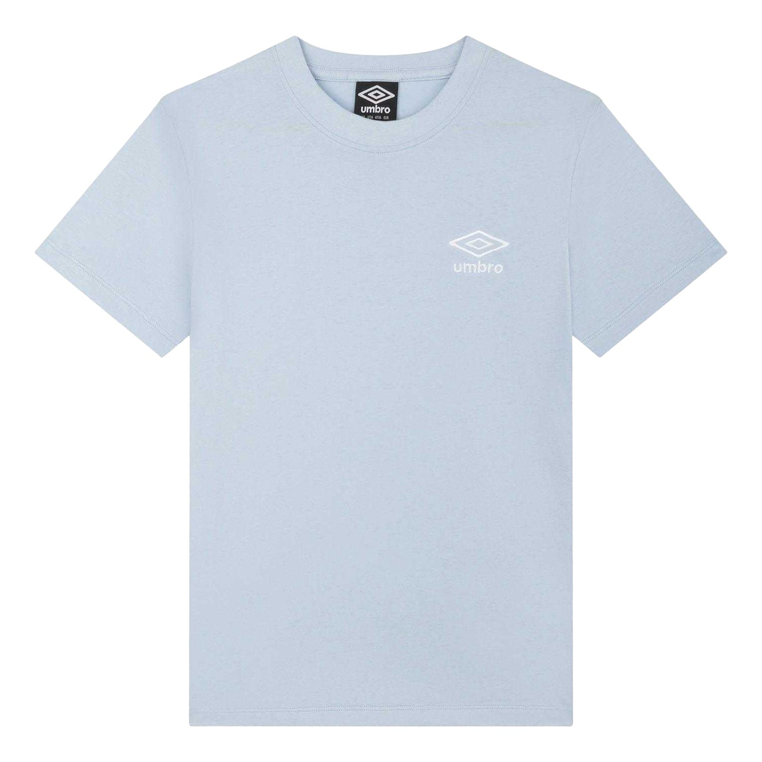 Light Blue - Front - Umbro Womens-Ladies Core Classic T-Shirt