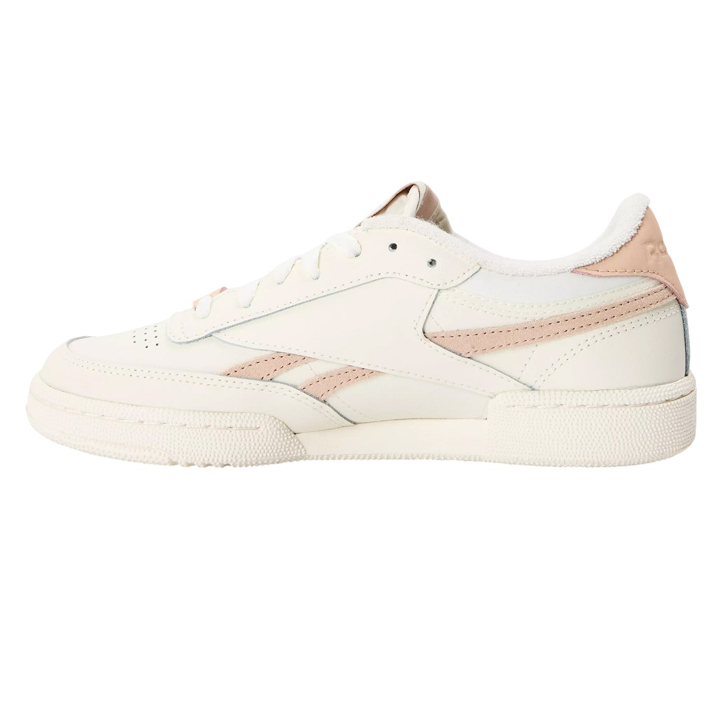 Chalk Pink - Back - Reebok Womens-Ladies Club C Revenge Trainers