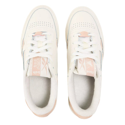 Chalk Pink - Side - Reebok Womens-Ladies Club C Revenge Trainers