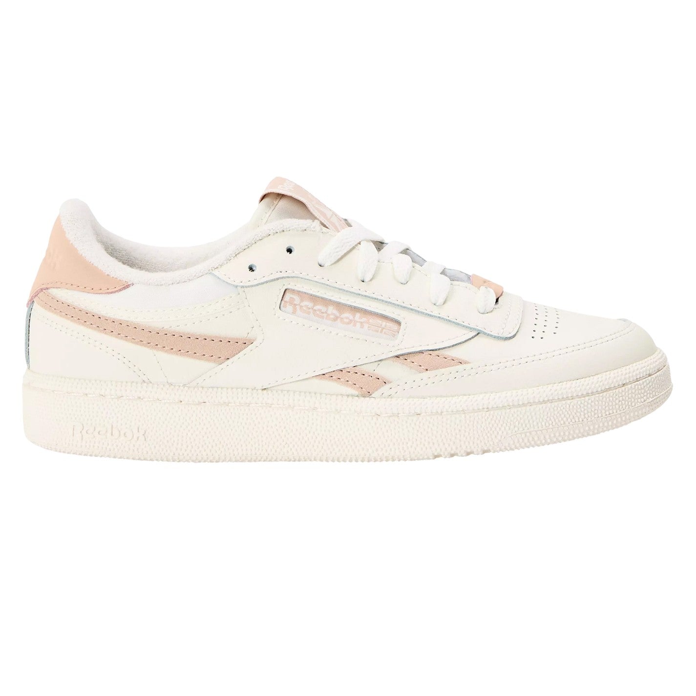Chalk Pink - Front - Reebok Womens-Ladies Club C Revenge Trainers