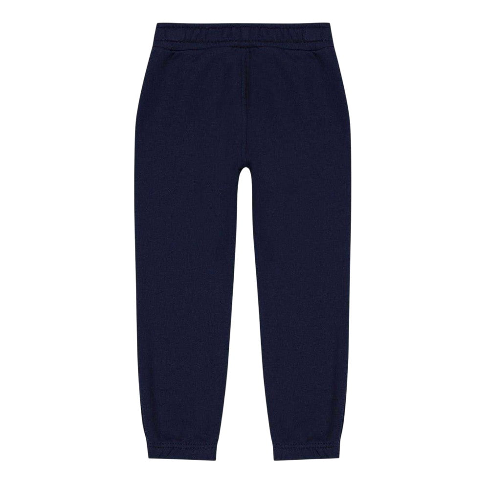 Navy - Back - Boss Childrens-Kids Logo Joggers