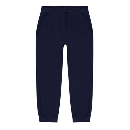 Navy - Back - Boss Childrens-Kids Logo Joggers
