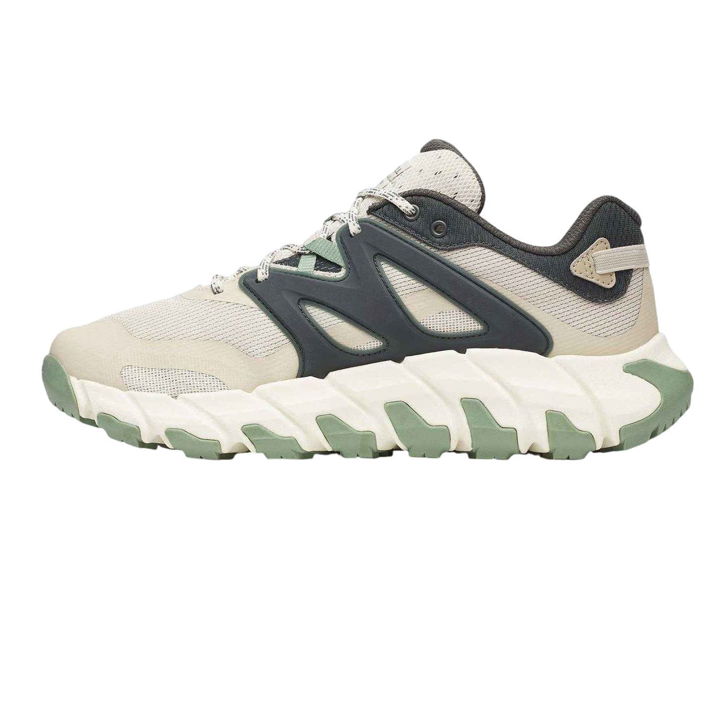 Greige - Side - Merrell Mens Explorer Aerosport Walking Shoes