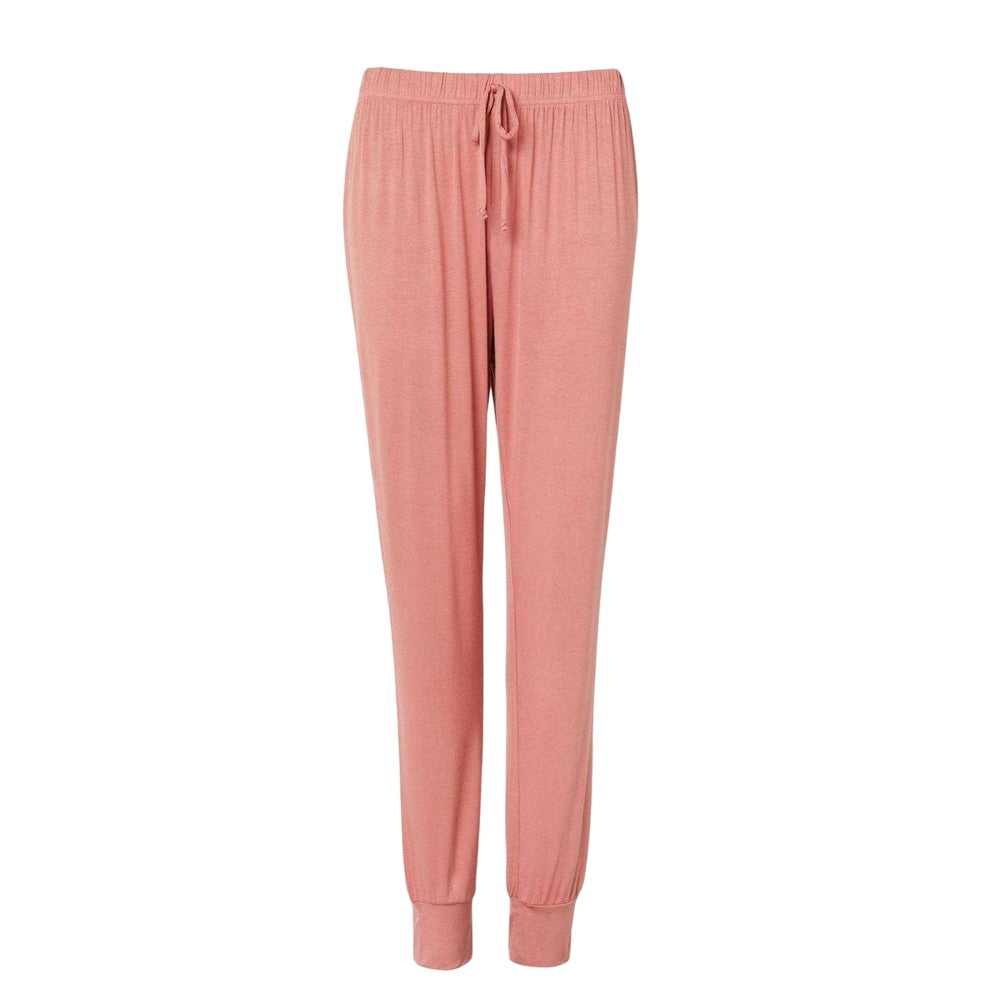 Deep Mahogany - Front - CCDK Copenhagen Womens-Ladies Johanne Lounge Pants