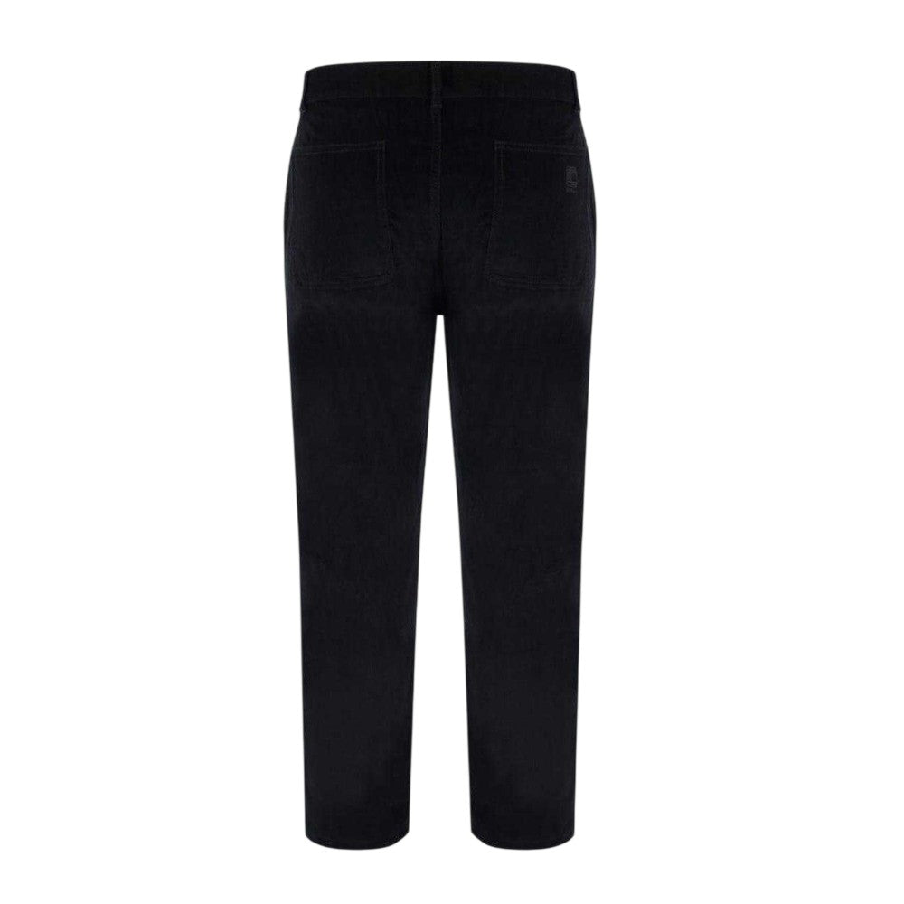 Black - Back - SoulCal Mens Corduroy Trousers