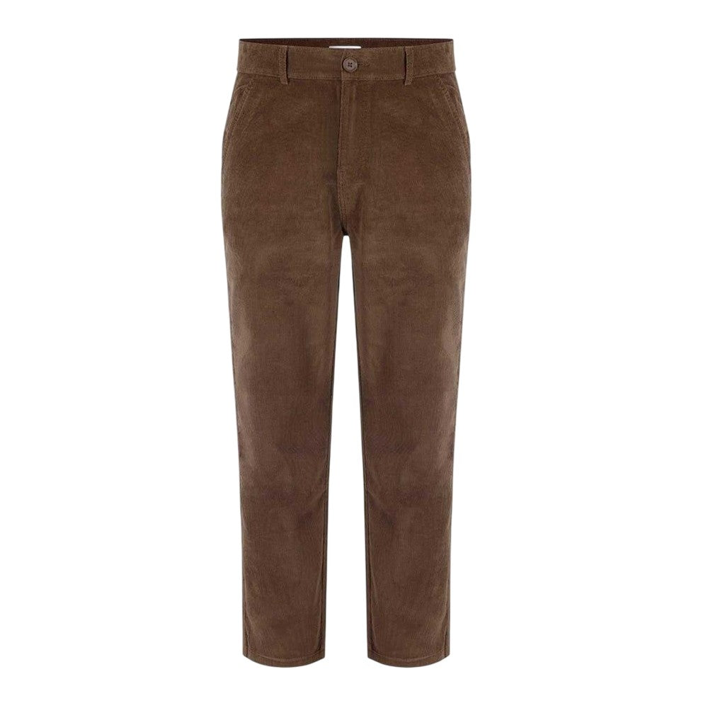 Brown - Front - SoulCal Mens Corduroy Trousers