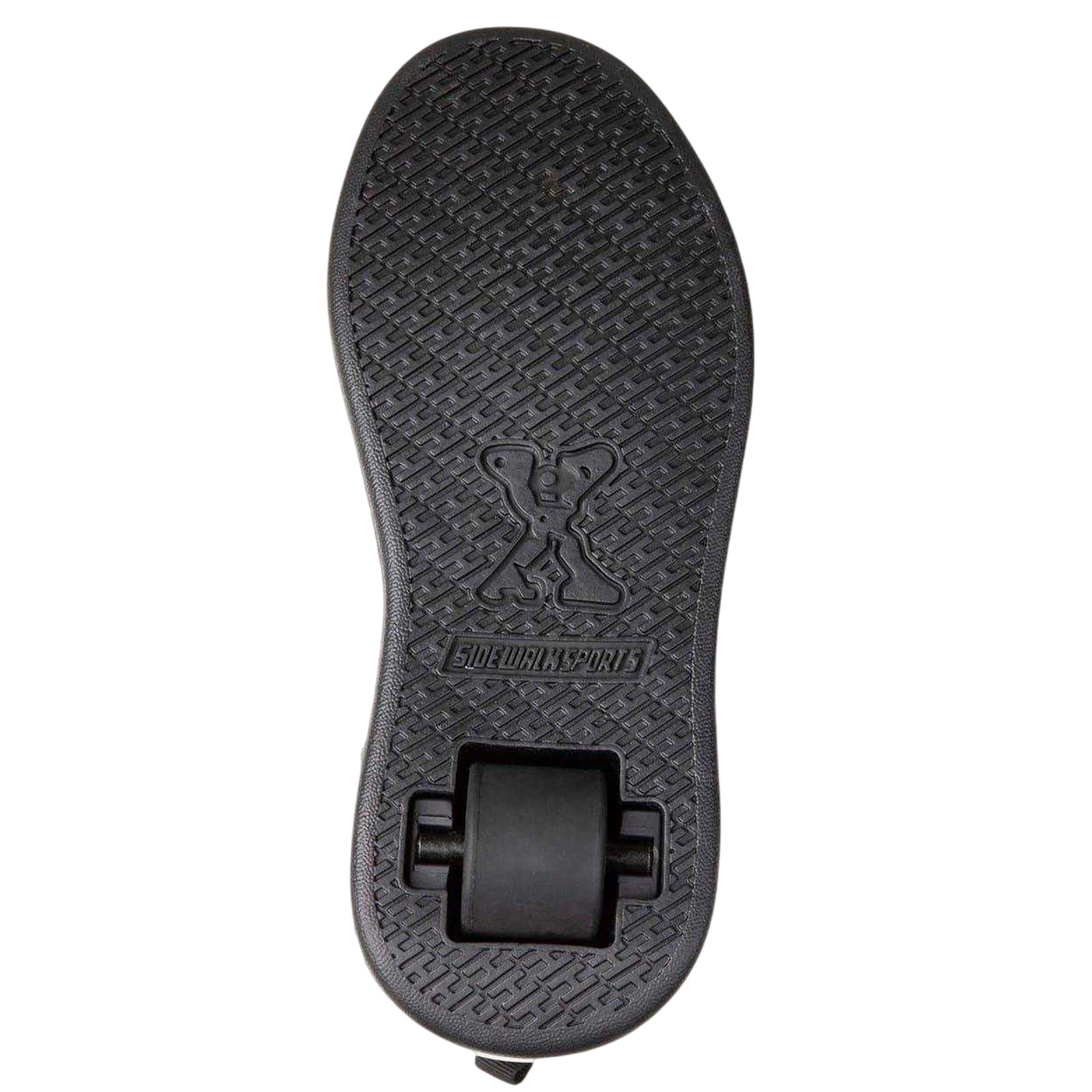 Black-White - Back - Sidewalk Sport Childrens-Kids Roller Skates