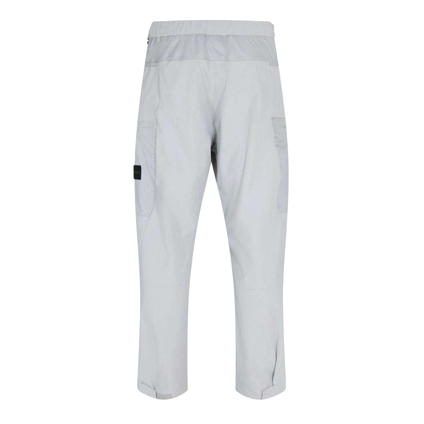 Light Grey - Back - Boss Mens Expo Straight Leg Trousers