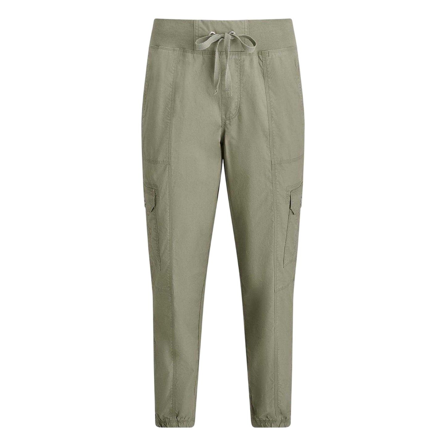 Bayleaf - Front - DKNY Womens-Ladies Drawstring Waist Cargo Jogging Bottoms