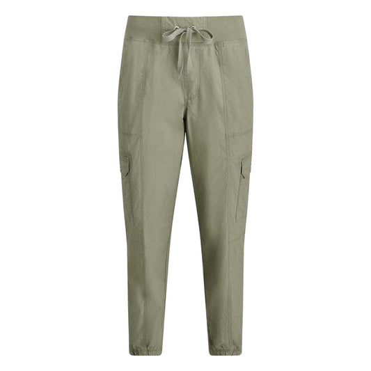 Bayleaf - Front - DKNY Womens-Ladies Drawstring Waist Cargo Jogging Bottoms