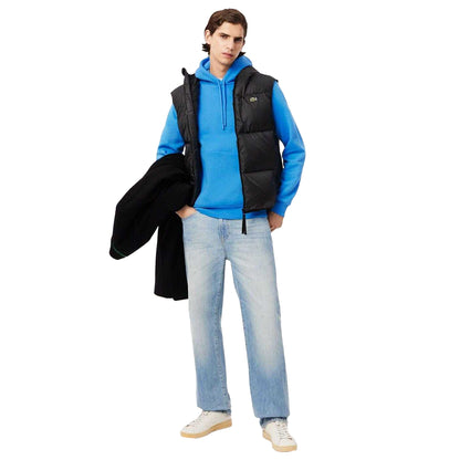 Blue - Lifestyle - Lacoste Mens Organic Cotton Hoodie