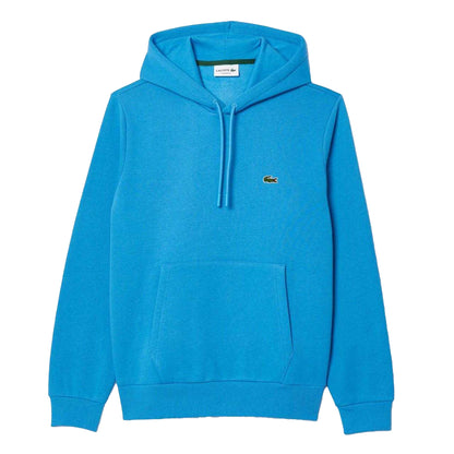 Blue - Front - Lacoste Mens Organic Cotton Hoodie