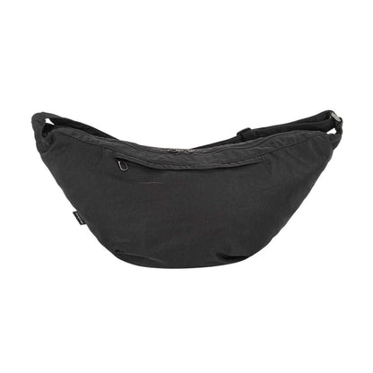 Black - Back - Firetrap Plain Crossbody Bag