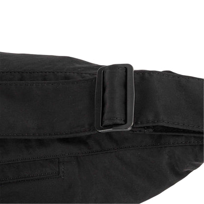 Black - Side - Firetrap Plain Crossbody Bag