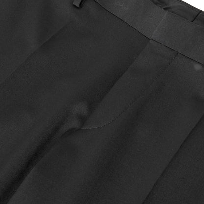 Black - Side - Hugo Boss Mens H-Genius Straight Trousers
