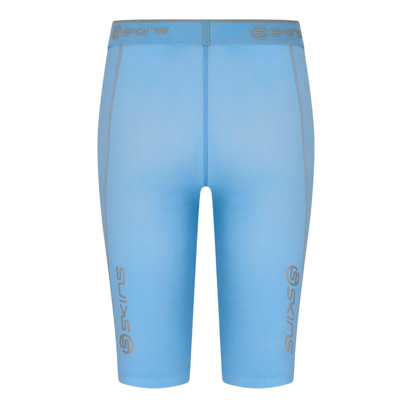 Blue - Back - Skins Mens A200 Fitted Tights