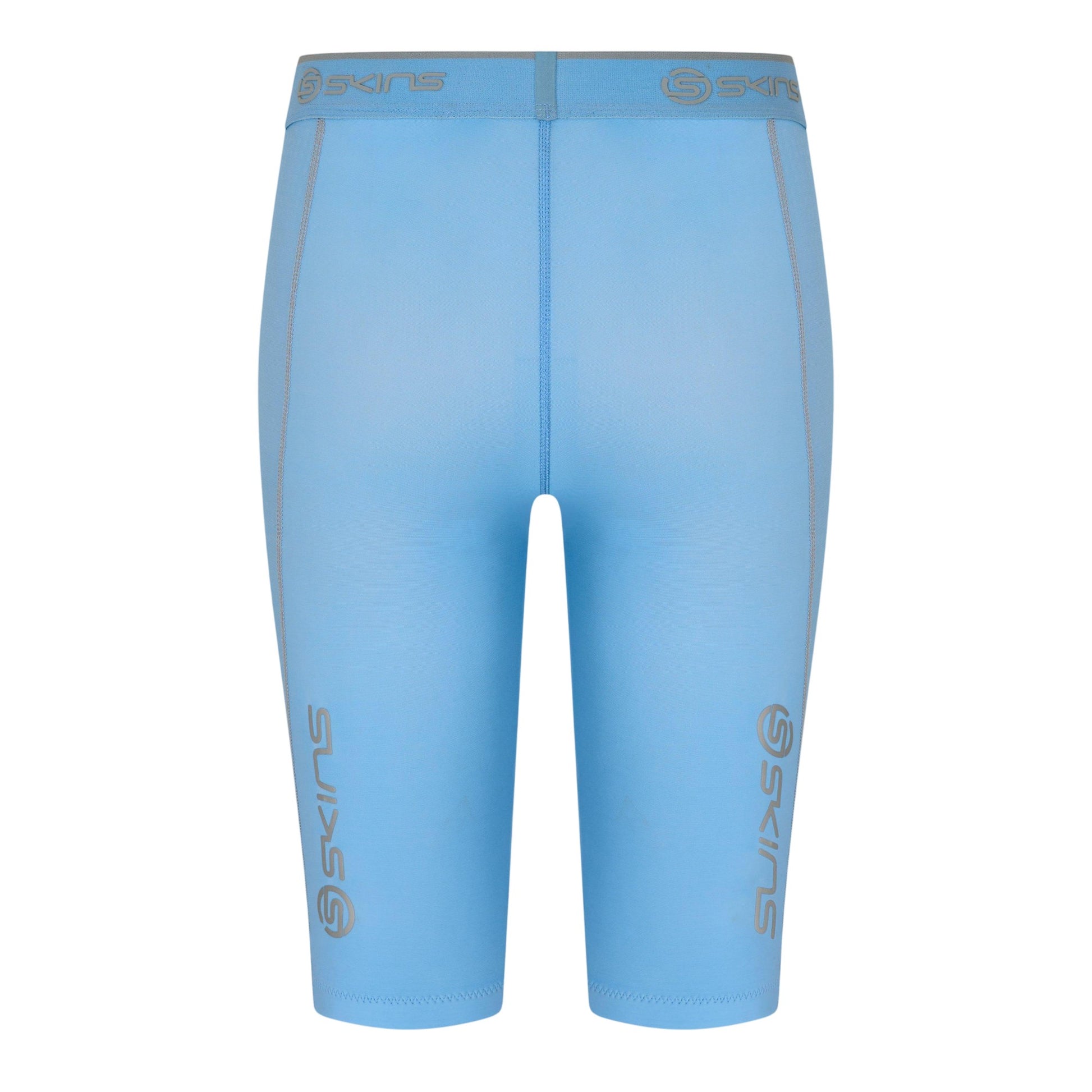 Blue - Back - Skins Mens A200 Fitted Tights
