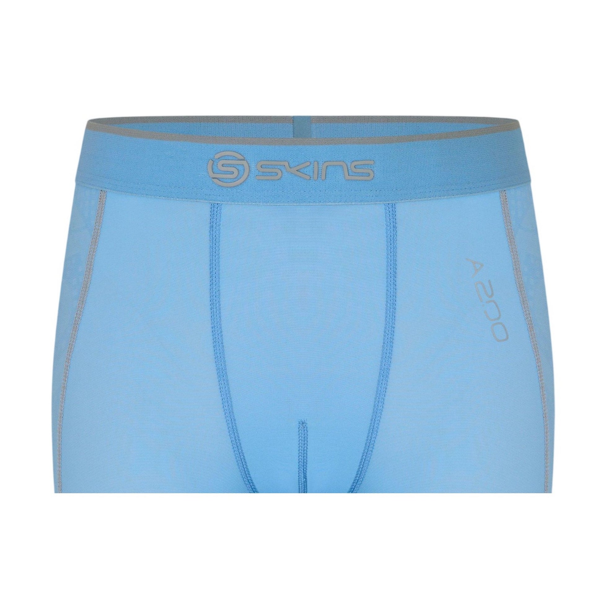 Blue - Side - Skins Mens A200 Fitted Tights