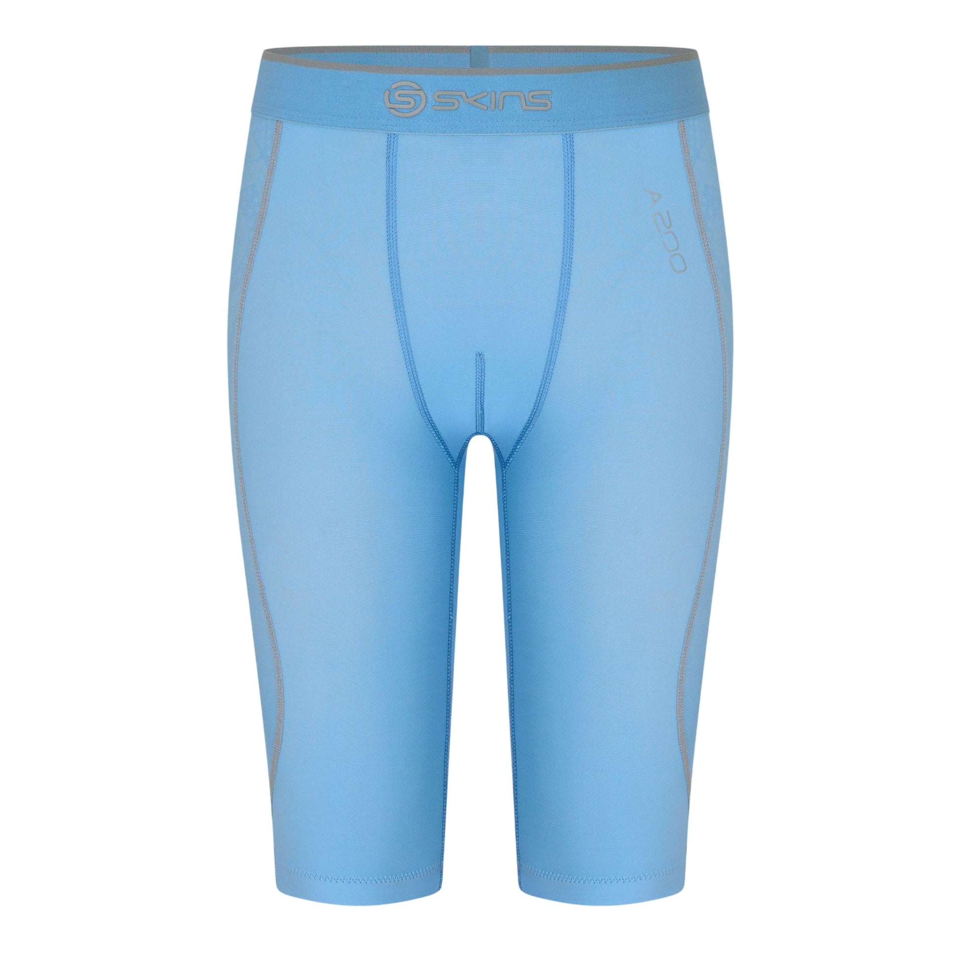 Blue - Front - Skins Mens A200 Fitted Tights