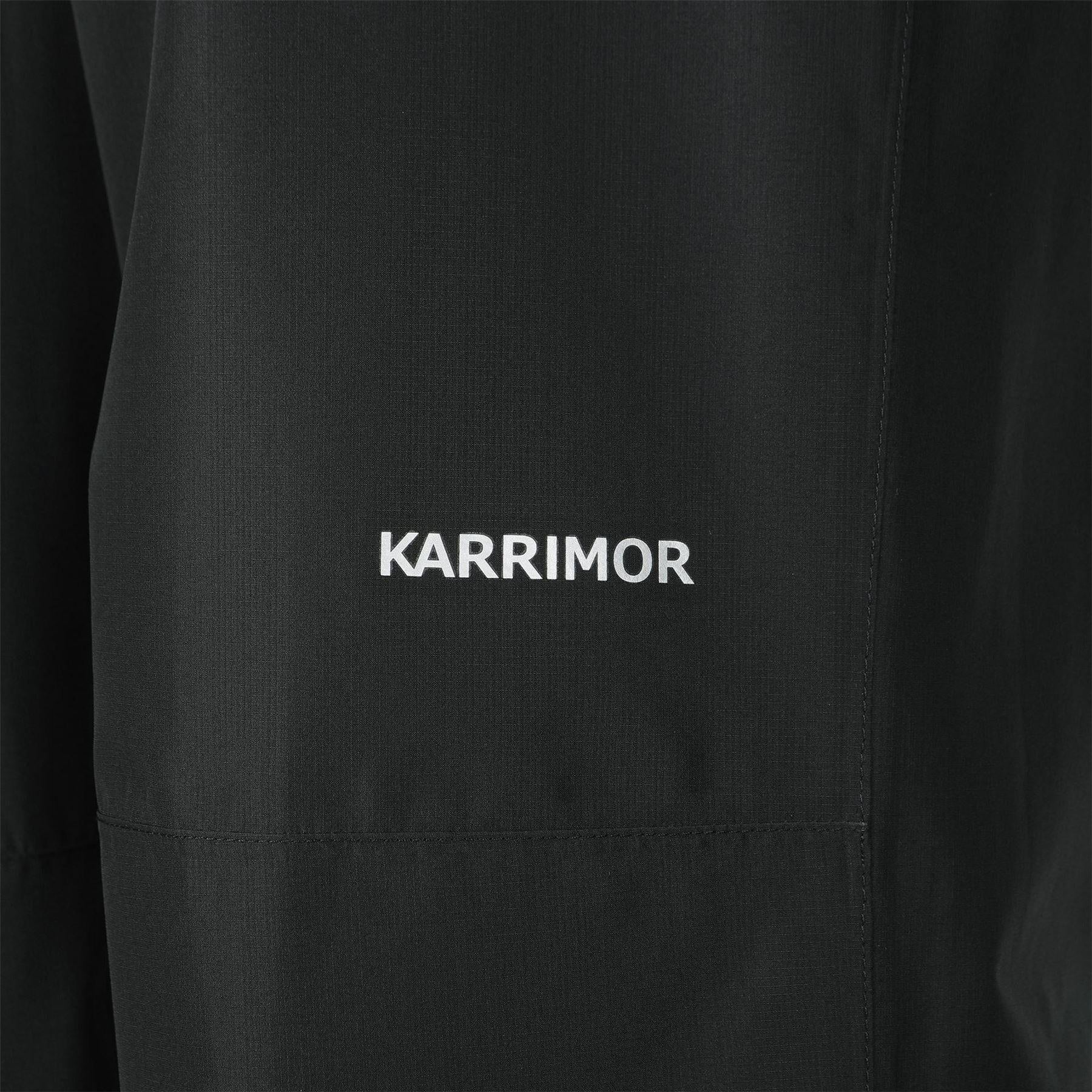 Black - Lifestyle - Karrimor Mens Water Resistant Zipped Trousers
