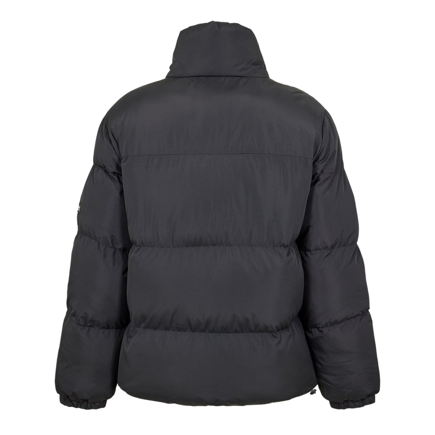 Black - Back - 274 Studio Mens Quilted Zipped Puffer Jacket