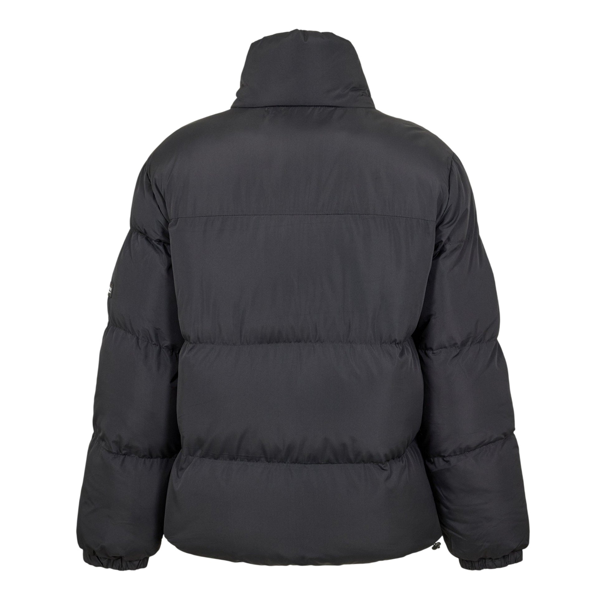 Black - Back - 274 Studio Mens Quilted Zipped Puffer Jacket