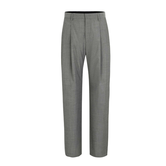 Black - Front - Boss Mens Tailored Trousers