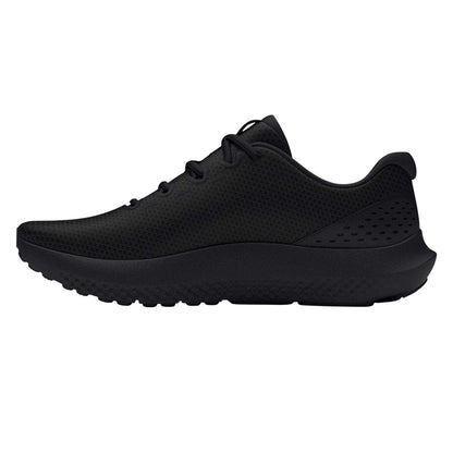 Black-Pink - Back - Under Armour Mens Ascend Logo Low Cut Shoes