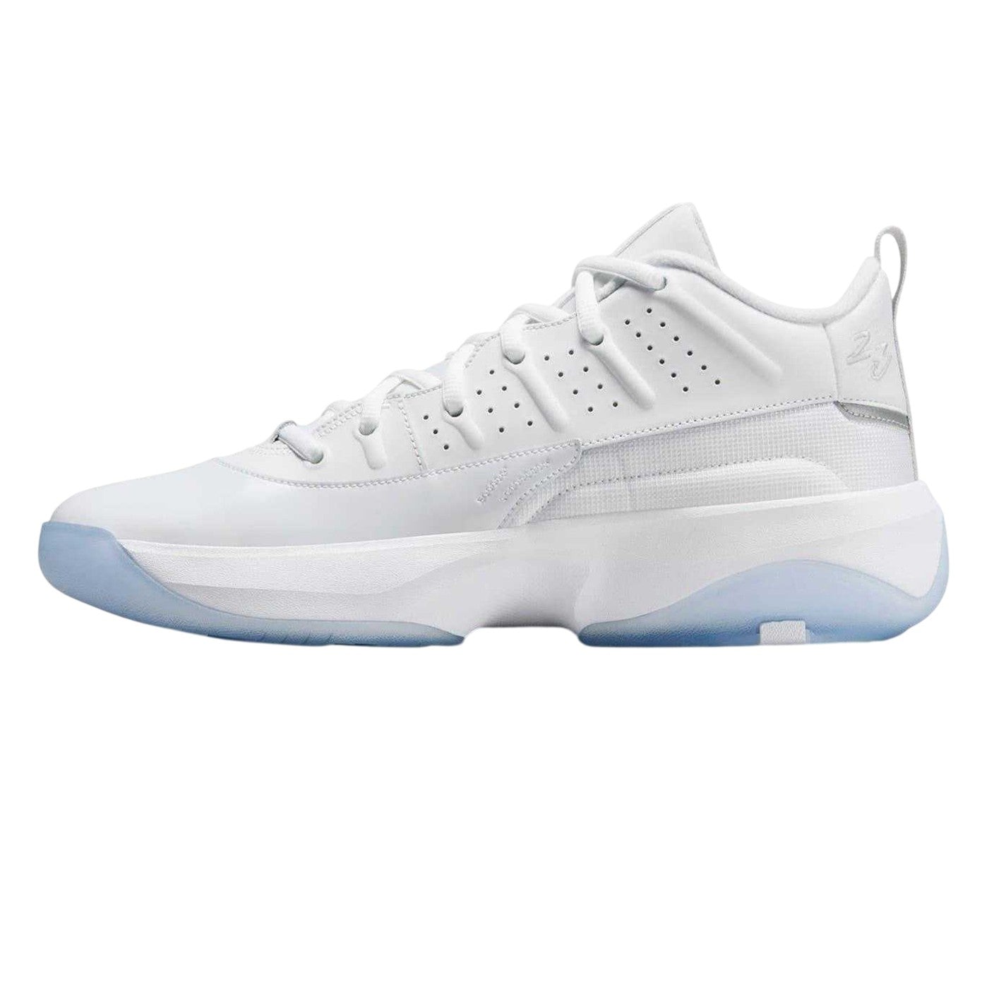 White-Grey - Lifestyle - Nike Mens Air Jordan Max Aura 7 Leather Basketball Shoes