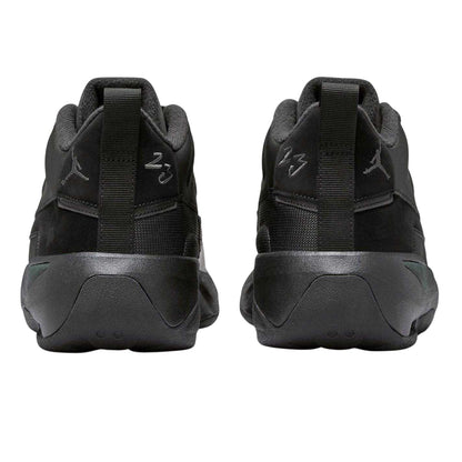 Black-Grey - Back - Nike Mens Air Jordan Max Aura 7 Leather Basketball Shoes