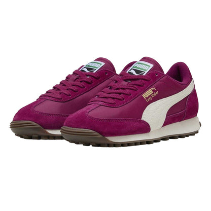 Berry-White - Lifestyle - Puma Womens-Ladies Easy Rider Suede Trainers