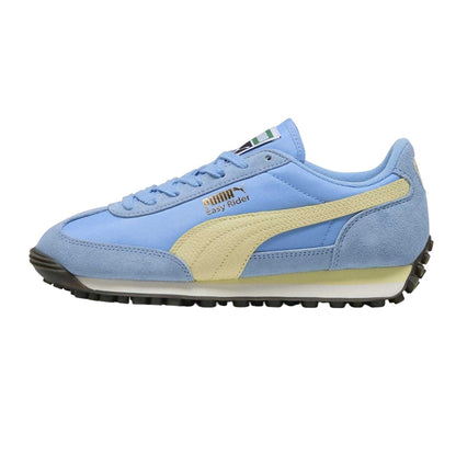 Blue-Yellow - Back - Puma Womens-Ladies Easy Rider Suede Trainers