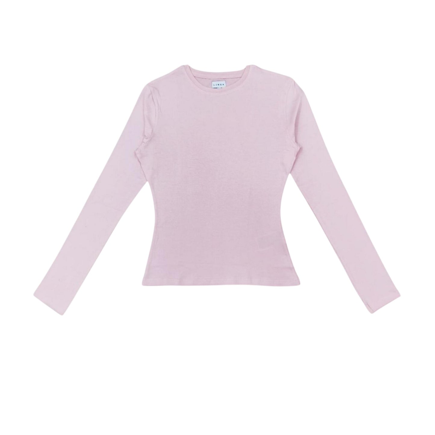 Pink - Back - Linea Womens-Ladies Cotton Lightweight Pyjama Set