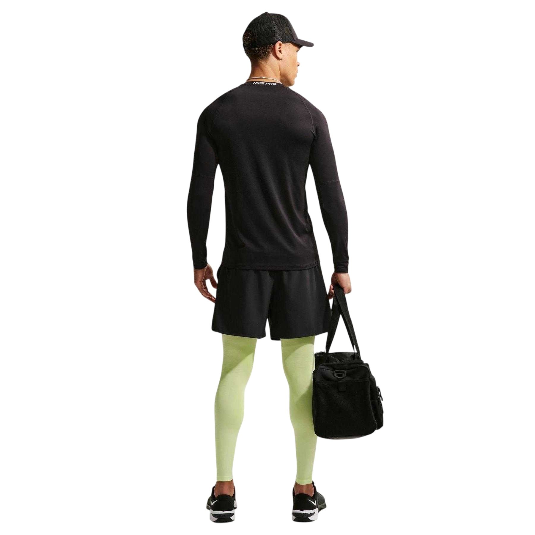 Lime - Lifestyle - Nike Mens Dri-FIT Training Tights